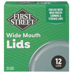 First Street Fs Wide Mouth Canning Jar Lids