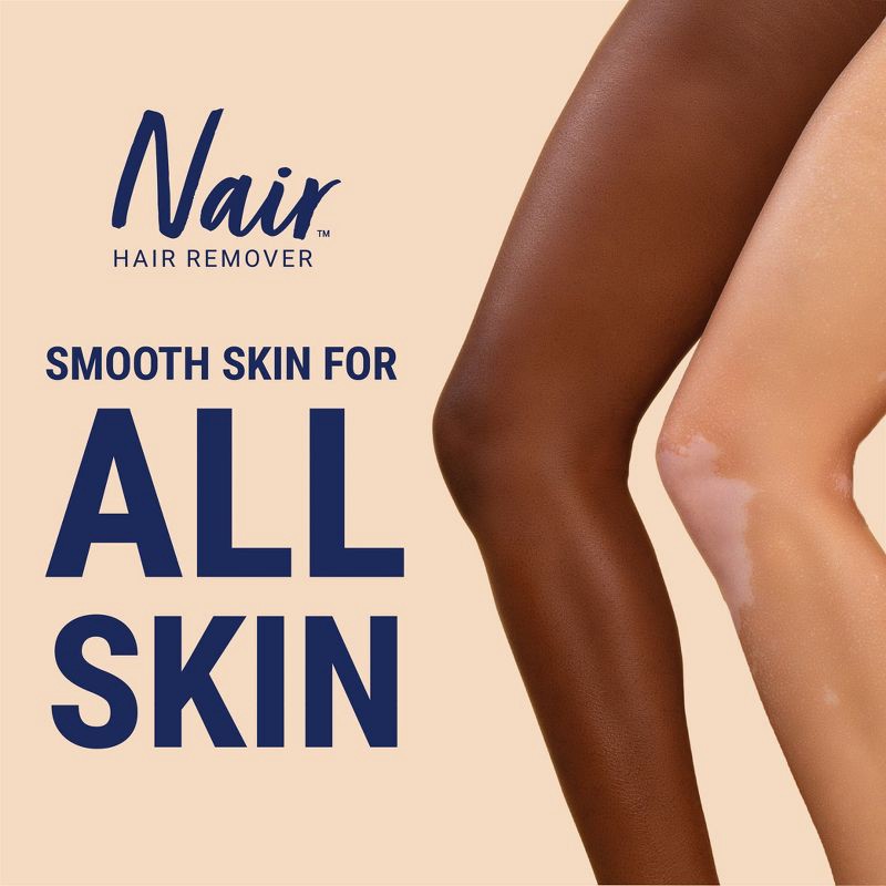 slide 5 of 8, Nair Moisturizing Facial Hair Removal Cream with Sweet Almond Oil - 2.0oz, 2 oz