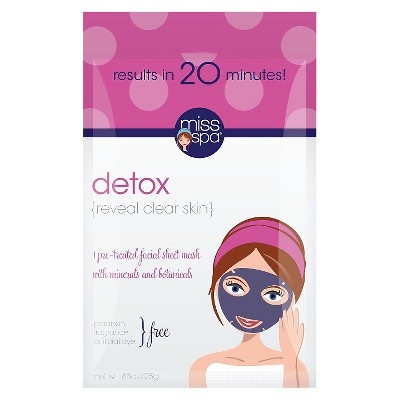 slide 1 of 2, Miss Spa Reveal Clear Skin Detox Mask, 1 ct