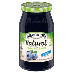 Smucker's Smucker’s Natural Blueberry Fruit Spread, 17.25 Ounces