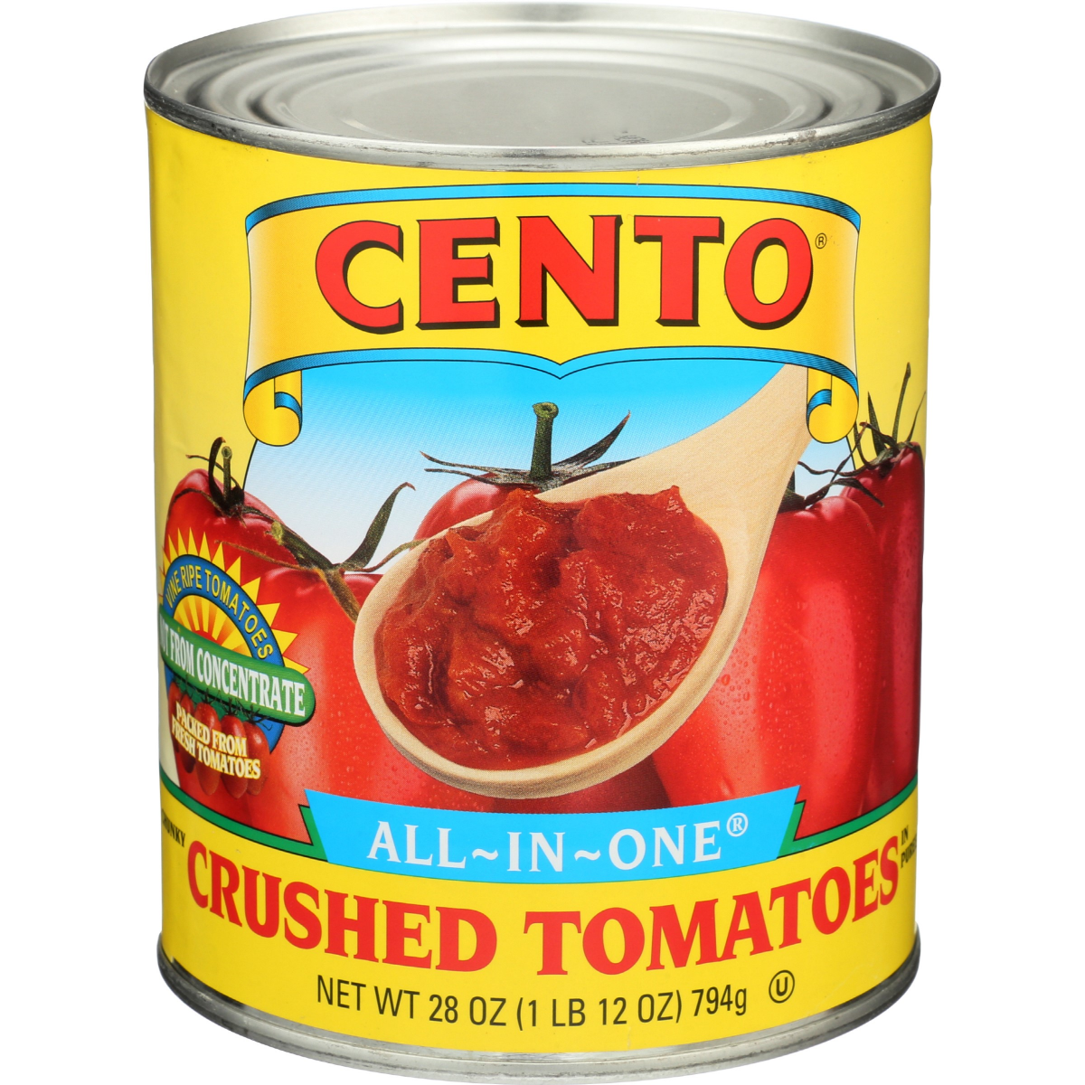 slide 1 of 13, Cento All-In-One Crushed Tomatoes, 28 fl oz