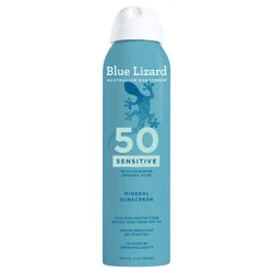Blue Lizard Sensitive Mineral Sunscreen Spray - SPF 50+ - 5 oz