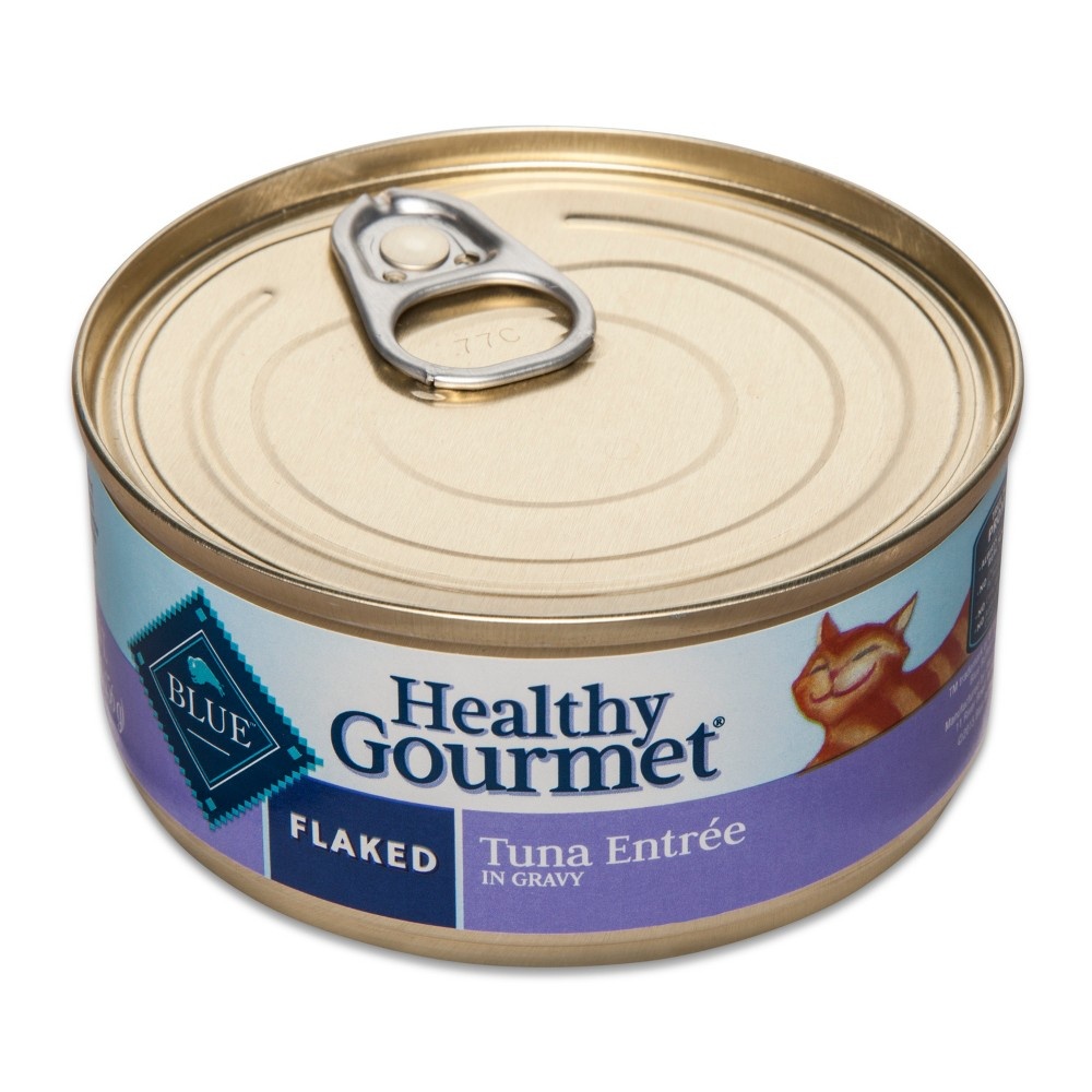 slide 2 of 2, Blue Buffalo Healthy Gourmet Adult Flaked Tuna - Wet Cat Food, 5.5 oz