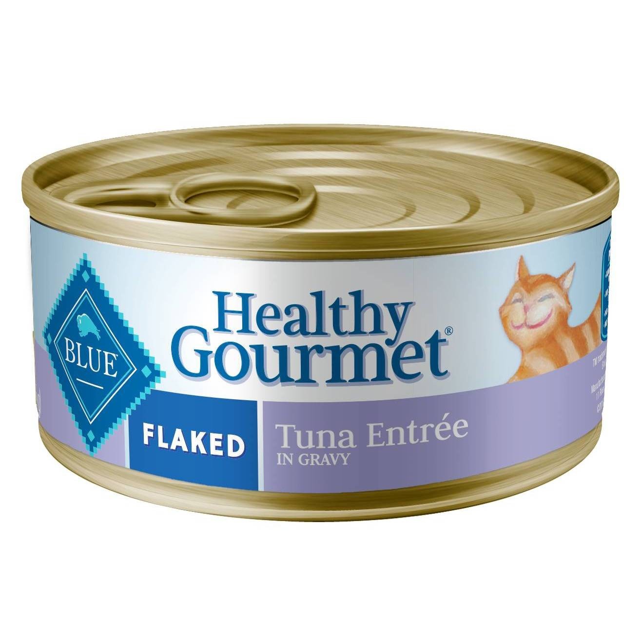 slide 1 of 2, Blue Buffalo Healthy Gourmet Adult Flaked Tuna - Wet Cat Food, 5.5 oz