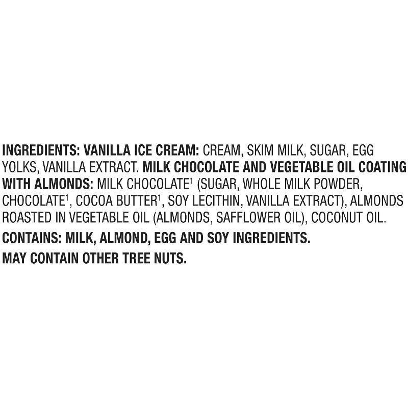 slide 16 of 17, Haagen-Dazs Vanilla Milk Chocolate Almond Frozen Bars - 6pk/11.1 fl oz, 6 ct, 11.1 fl oz