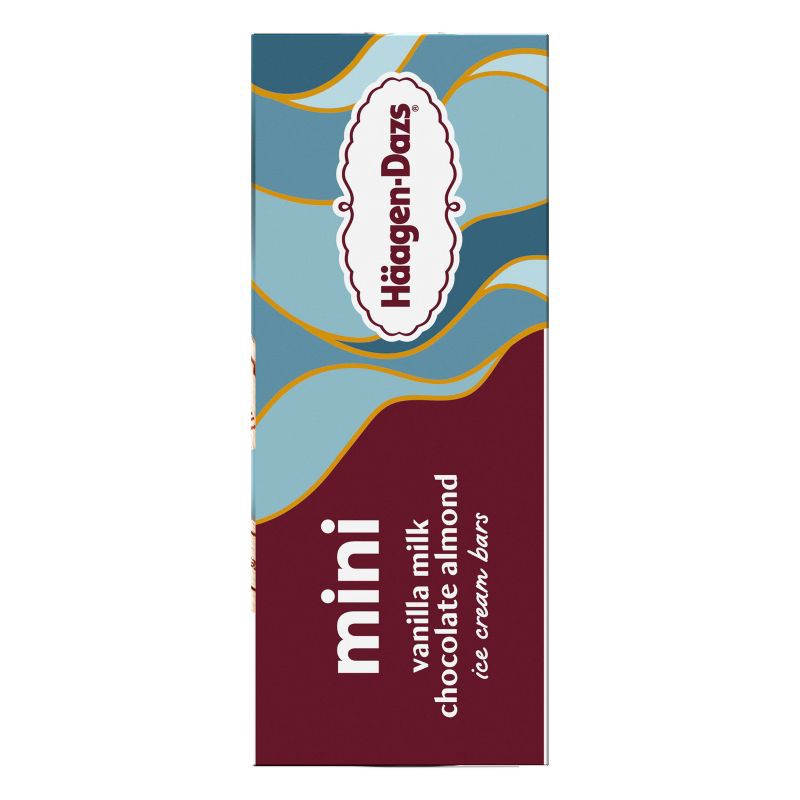 slide 10 of 17, Haagen-Dazs Vanilla Milk Chocolate Almond Frozen Bars - 6pk/11.1 fl oz, 6 ct, 11.1 fl oz