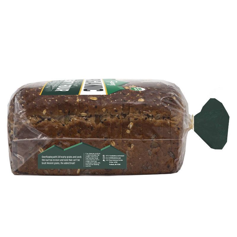 slide 4 of 4, Franz Organic Rogue River 24 Grain Bread - 27oz, 27 oz