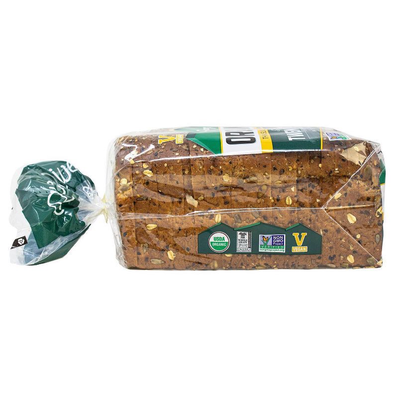 slide 2 of 4, Franz Organic Rogue River 24 Grain Thin Sliced Bread - 20oz, 20 oz