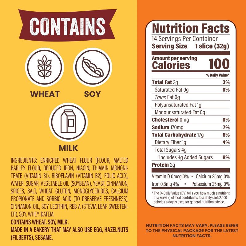 slide 4 of 19, Thomas' Cinnamon Swirl Bread - 16oz, 16 oz