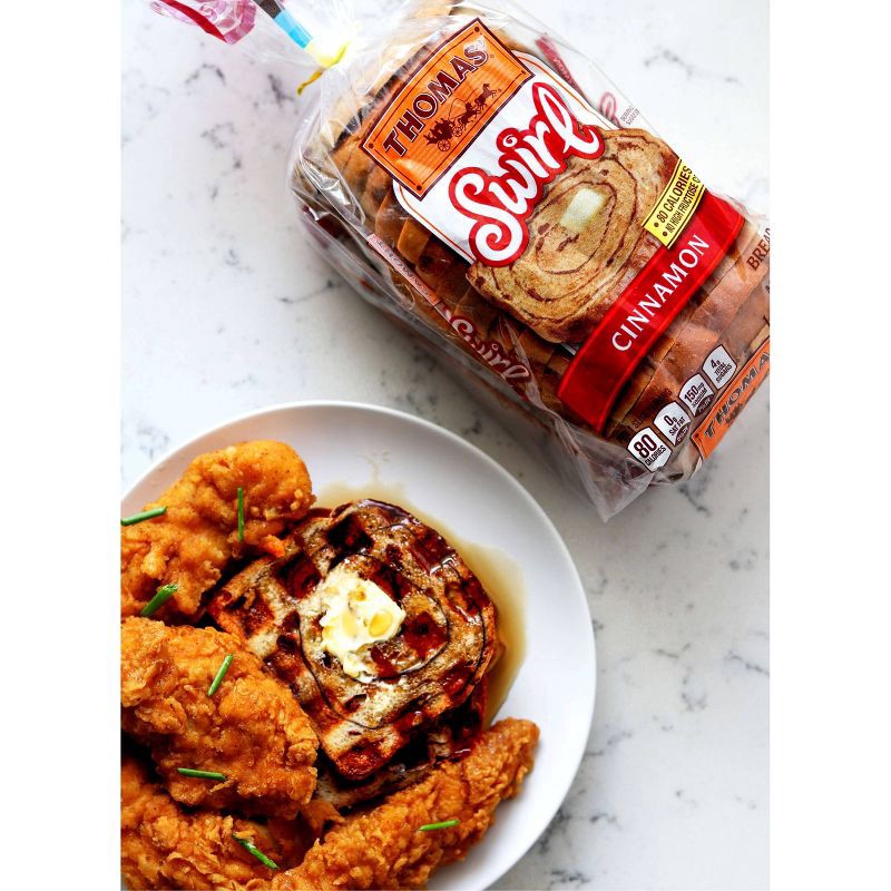 slide 9 of 19, Thomas' Cinnamon Swirl Bread - 16oz, 16 oz