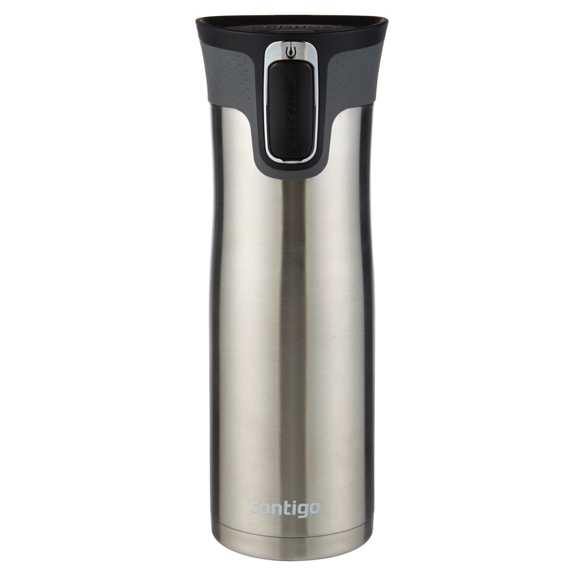 slide 1 of 4, Contigo West Loop 20oz Stainless Steel Travel Mug Silver, 1 ct