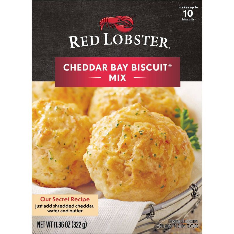 slide 1 of 6, Red Lobster Cheddar Bay Biscuit Mix - 11.36oz, 11.36 oz