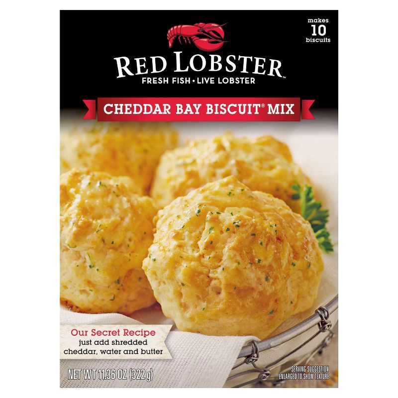 slide 1 of 10, Red Lobster Cheddar Bay Biscuit Mix - 11.36oz, 11.36 oz