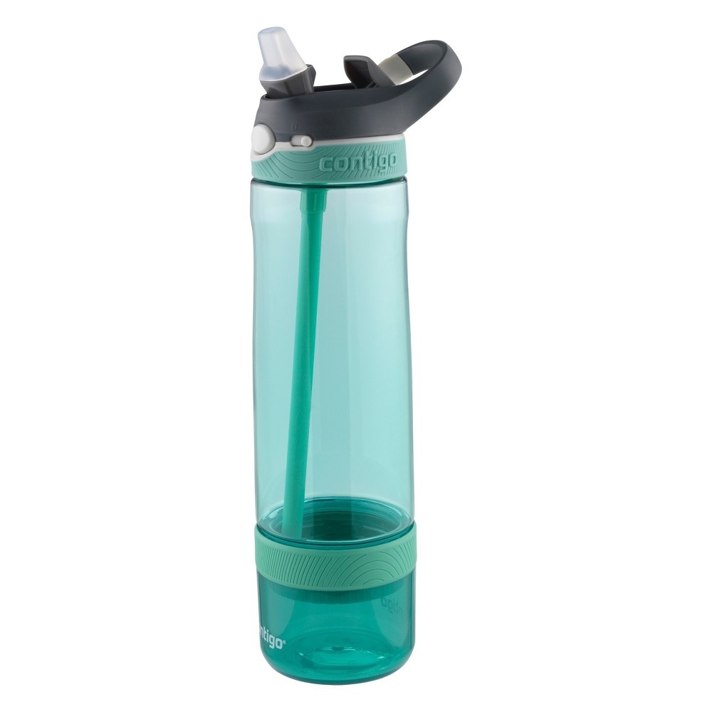 slide 2 of 4, Contigo AUTOSPOUT Straw Ashland Plastic Infuser Bottle - Greyed Jade, 26 oz