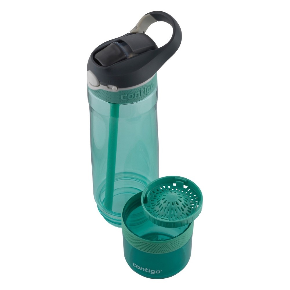 slide 3 of 4, Contigo AUTOSPOUT Straw Ashland Plastic Infuser Bottle - Greyed Jade, 26 oz