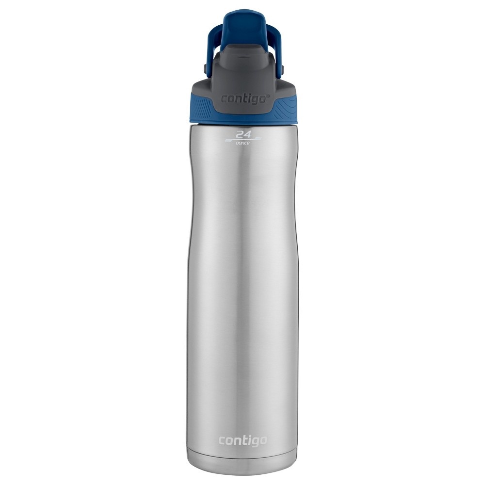 slide 2 of 7, Contigo Autoseal Chill Stainless Steel Hydration Bottle - Monaco, 24 oz