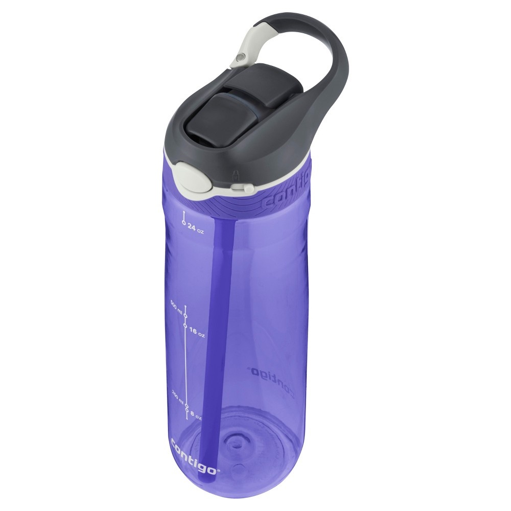 slide 4 of 6, Contigo Autospout Straw Ashland Hydration Bottle Grapevine, 24 oz