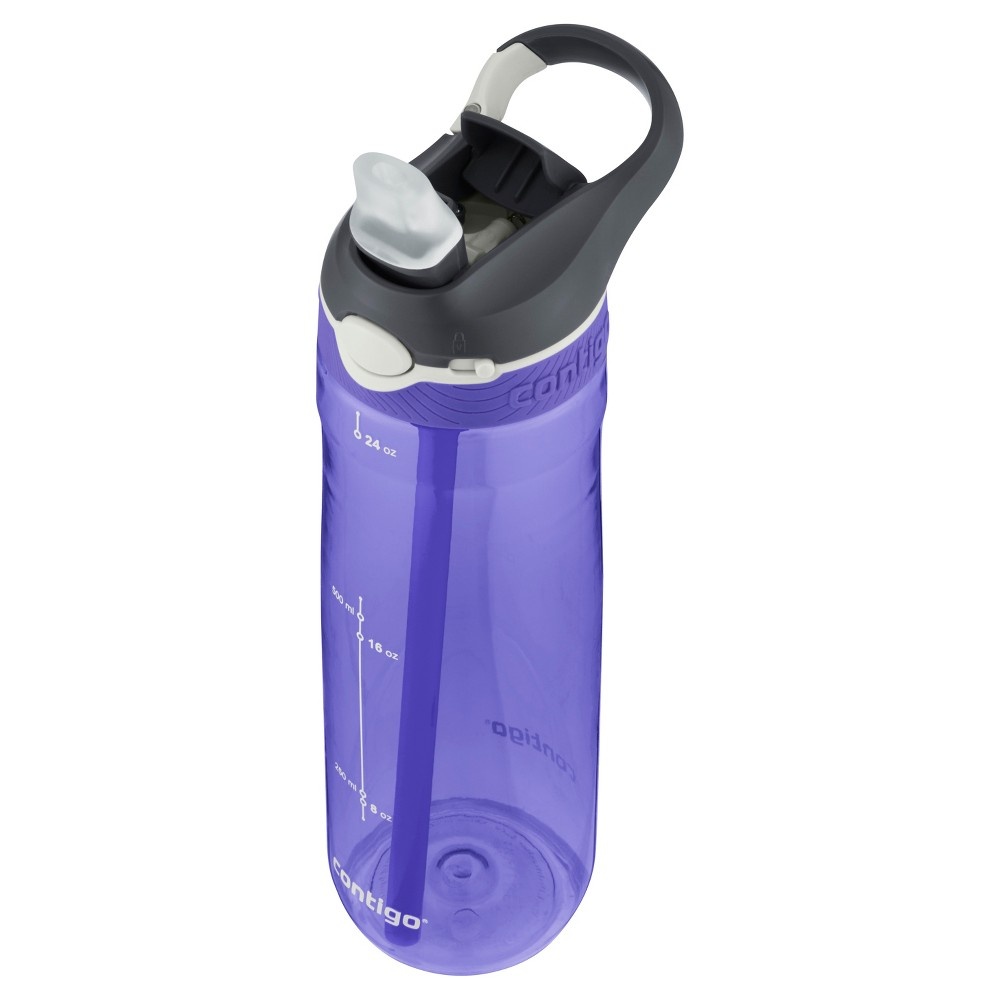 slide 5 of 6, Contigo Autospout Straw Ashland Hydration Bottle Grapevine, 24 oz