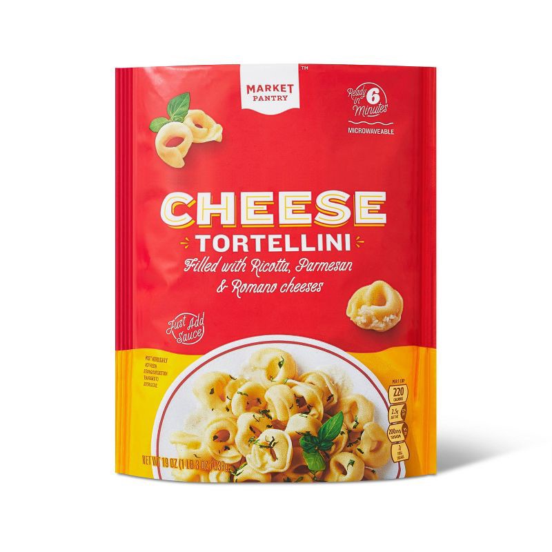 slide 1 of 3, Cheese Frozen Tortellini - 19oz - Market Pantry™, 19 oz