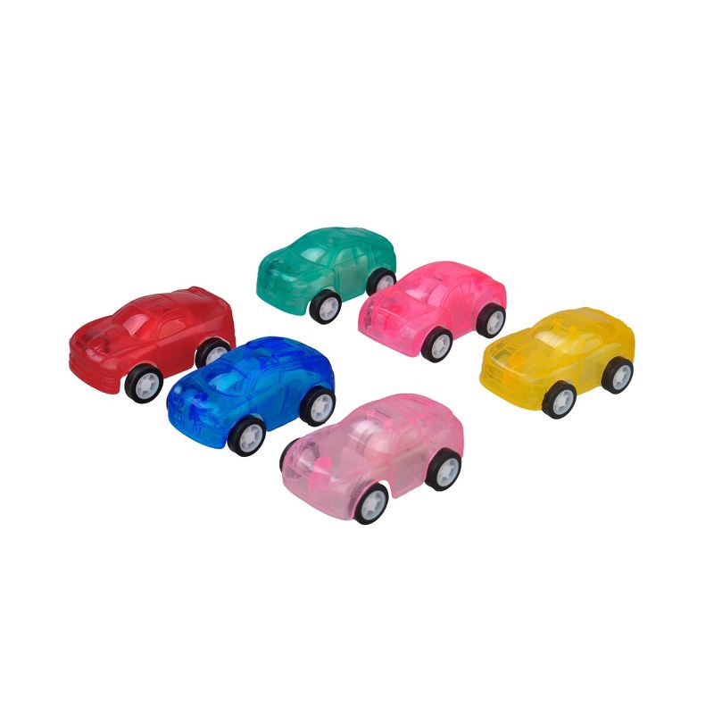 slide 2 of 3, 6ct Pull Back Toy Car - Spritz™, 6 ct