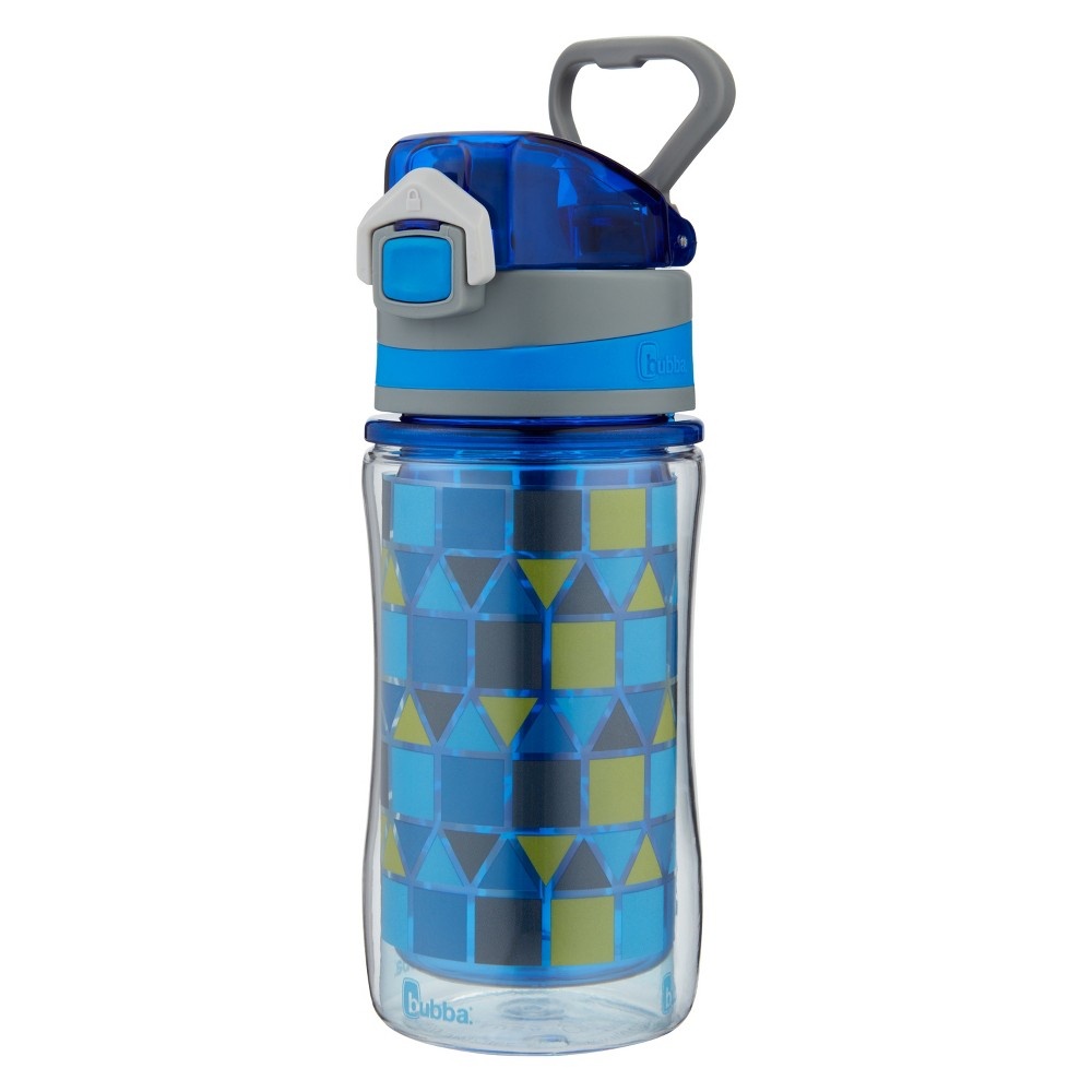 slide 7 of 7, bubba Flo Plastic Insulated Water Bottle - Blue, 12 oz