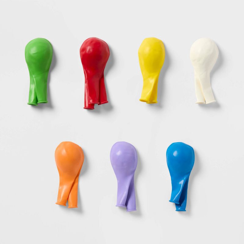 slide 3 of 4, 15ct Color Mix Balloons - Spritz™, 15 ct