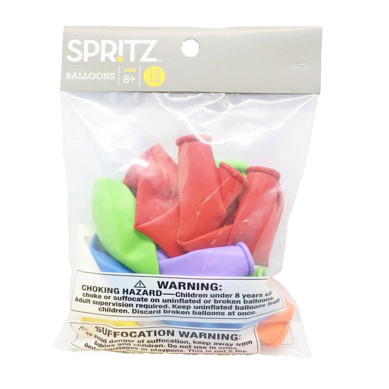 slide 1 of 2, 15ct Color Mix Balloons - Spritz™, 15 ct