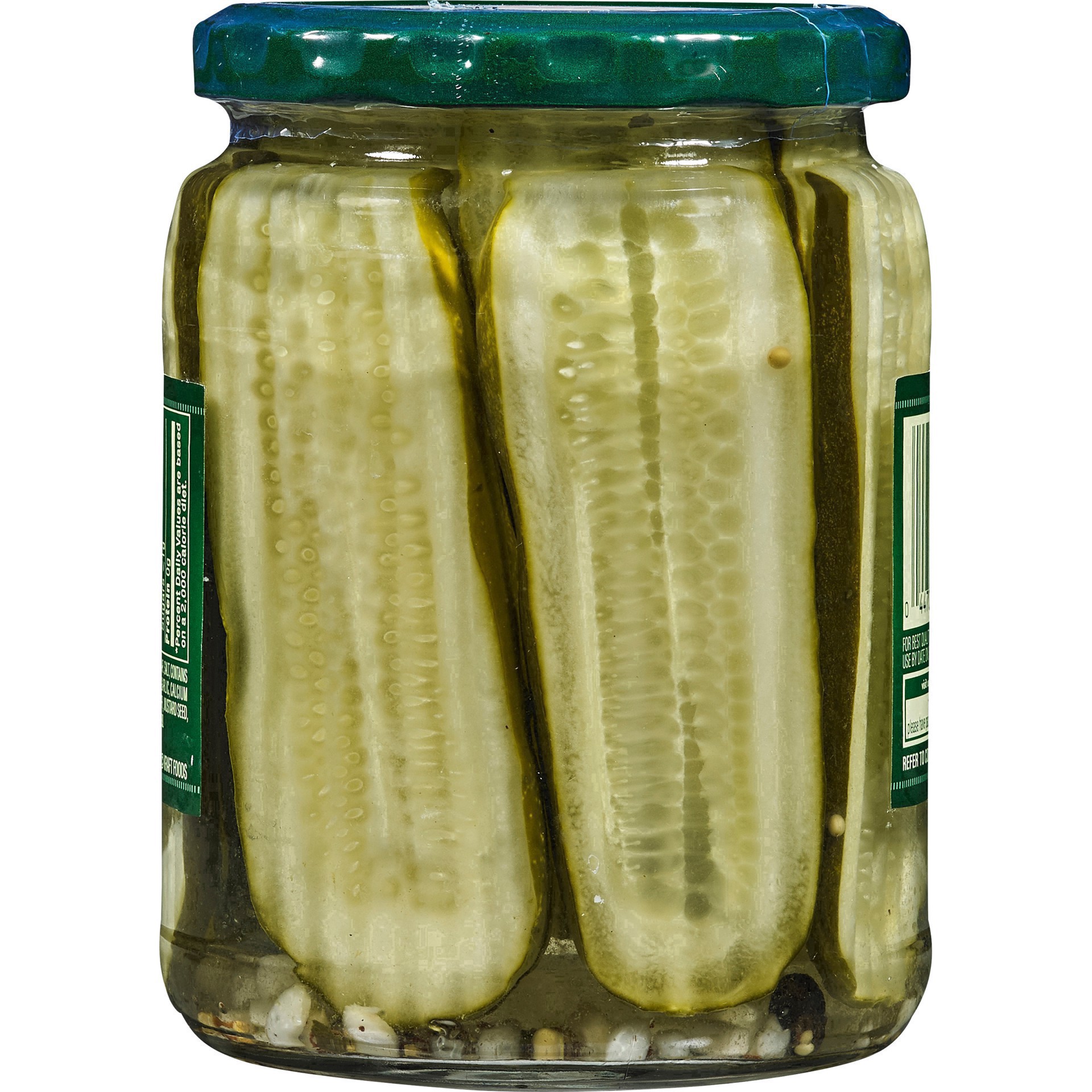 slide 59 of 144, Claussen Kosher Dill Pickle Sandwich Slices, 20 fl. oz. Jar, 20 fl oz