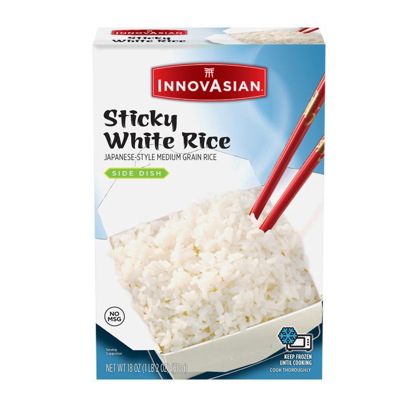 slide 9 of 10, InnovAsian Cuisine InnovAsian Frozen Sticky White Rice - 18oz, 18 oz