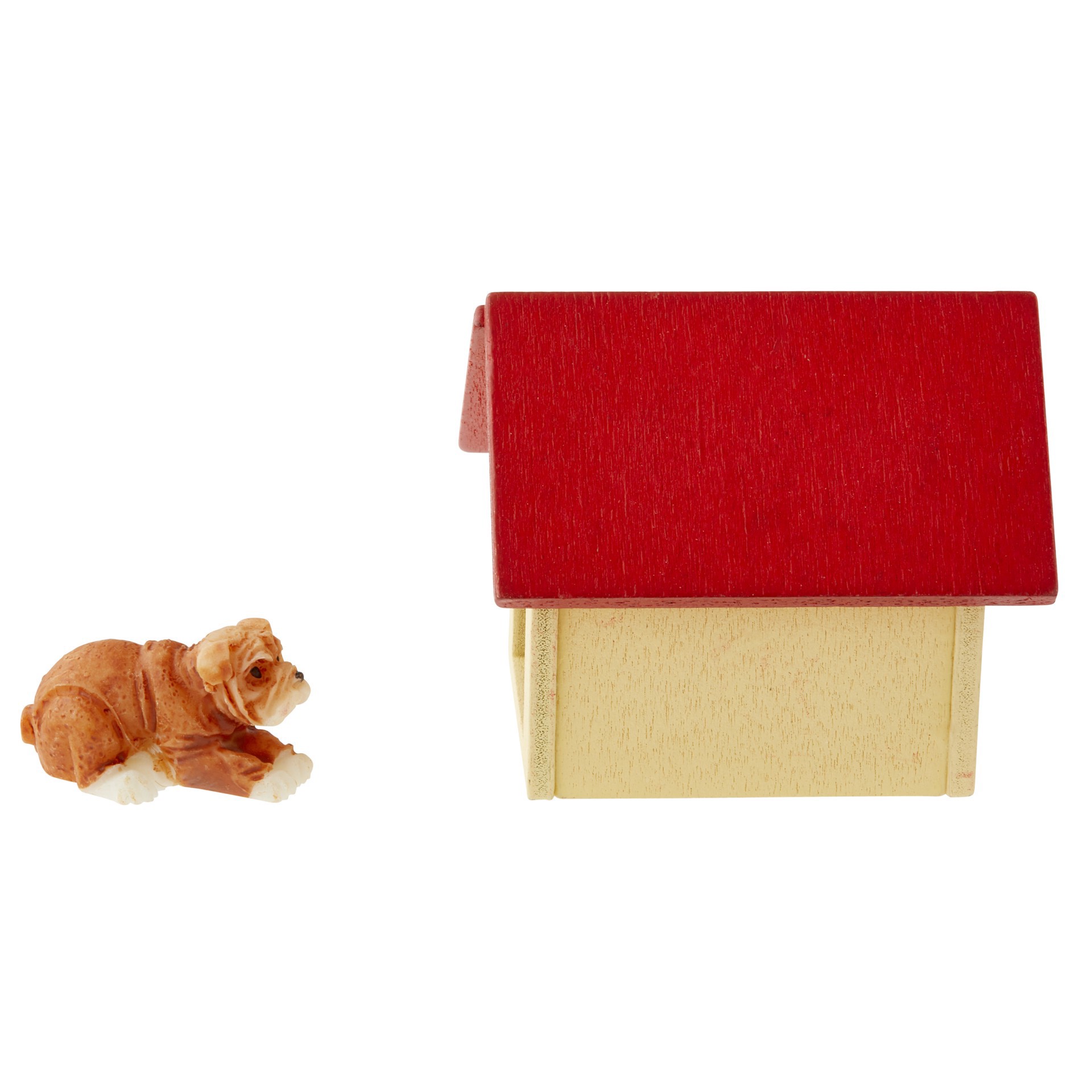 slide 4 of 4, Mini Doghouse & Dog By Make Market, 0.5 in x 1.125 in