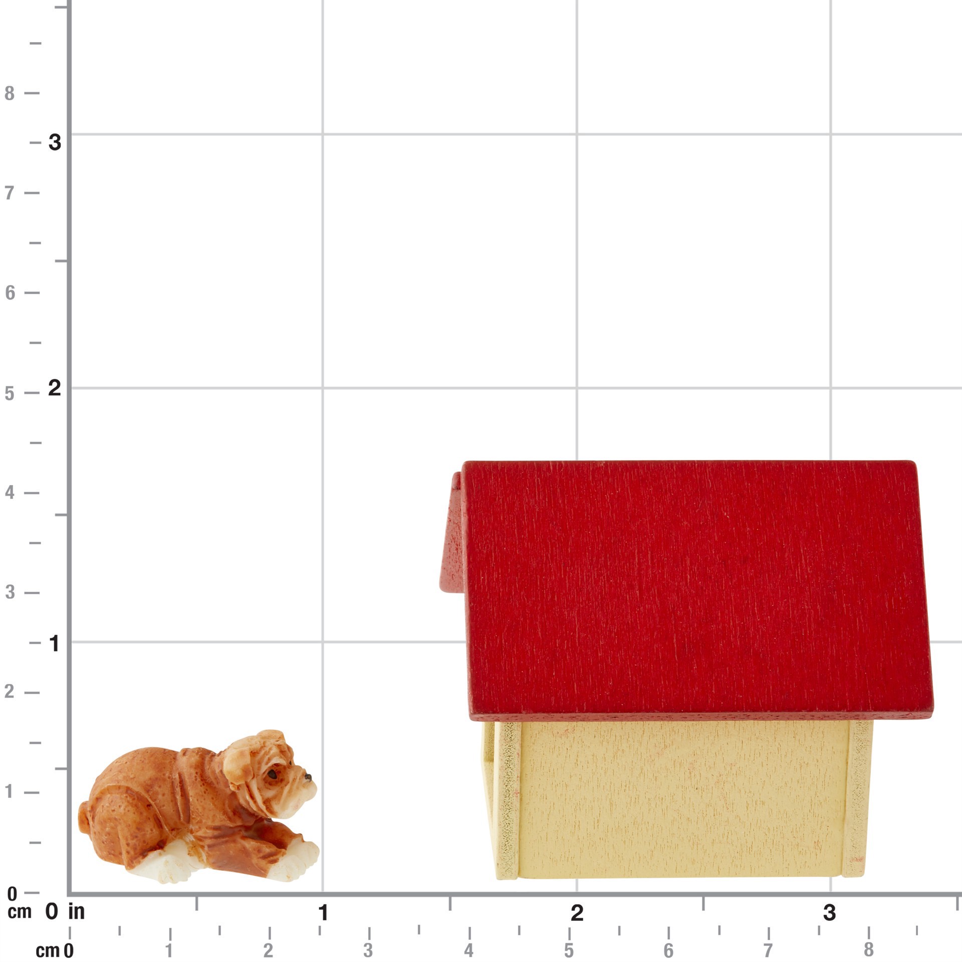 slide 2 of 4, Mini Doghouse & Dog By Make Market, 0.5 in x 1.125 in