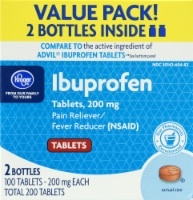 slide 1 of 1, Kroger Ibuprofen Tablets, 200 ct