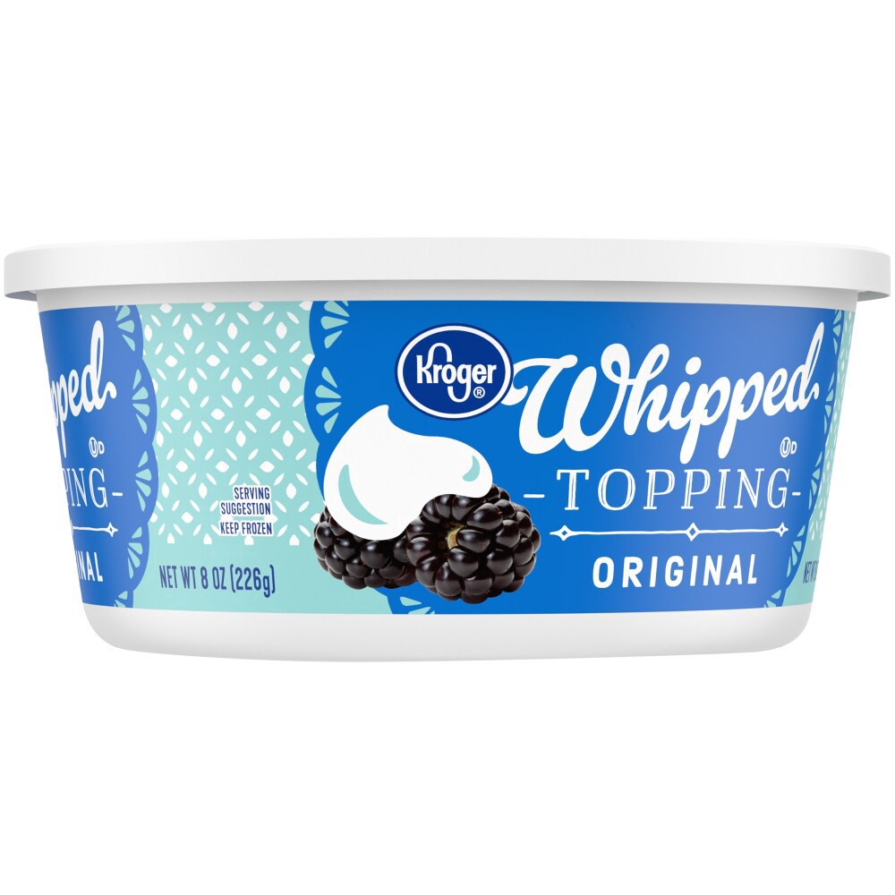 slide 5 of 5, Kroger Original Whipped Topping - 8 oz, 8 oz