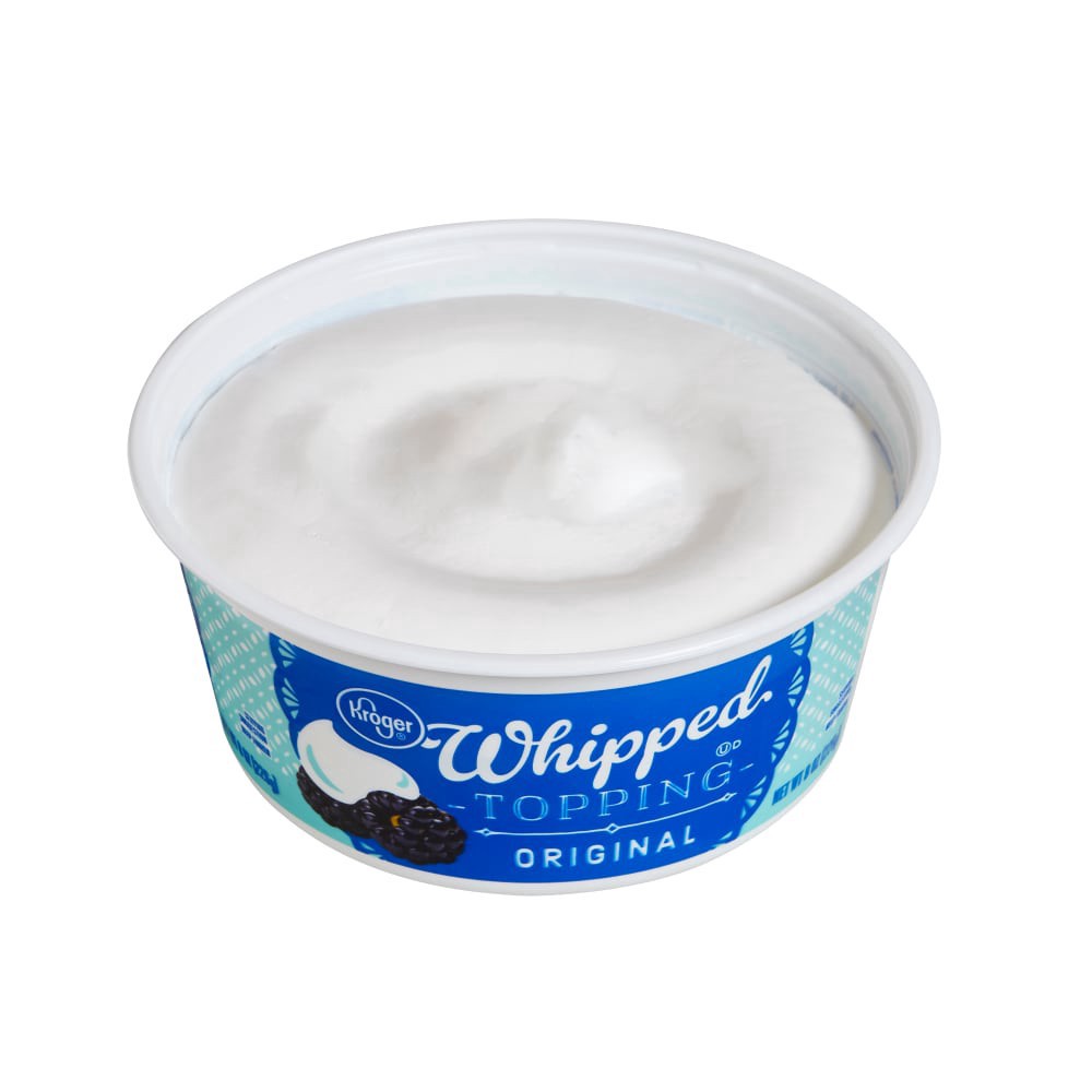 slide 4 of 5, Kroger Original Whipped Topping - 8 oz, 8 oz