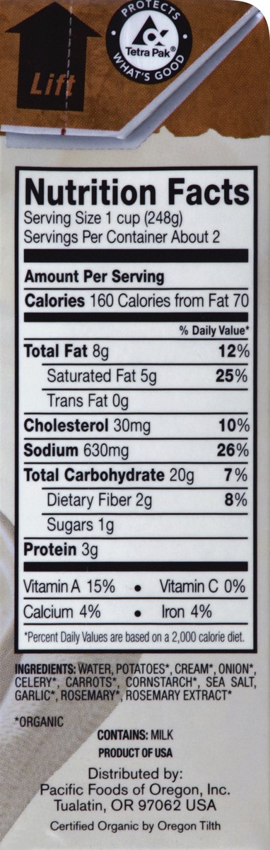 slide 6 of 13, Pacific Foods Chowder 17 oz, 17 oz