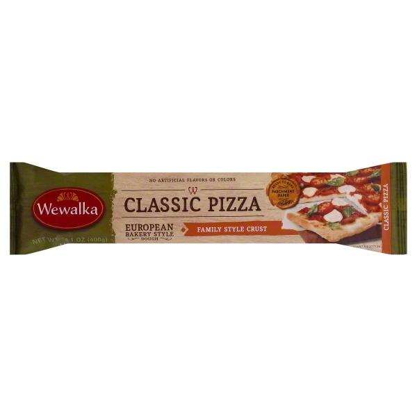 slide 1 of 1, Wewalka Family Style Pizza Dough, 14.1 oz