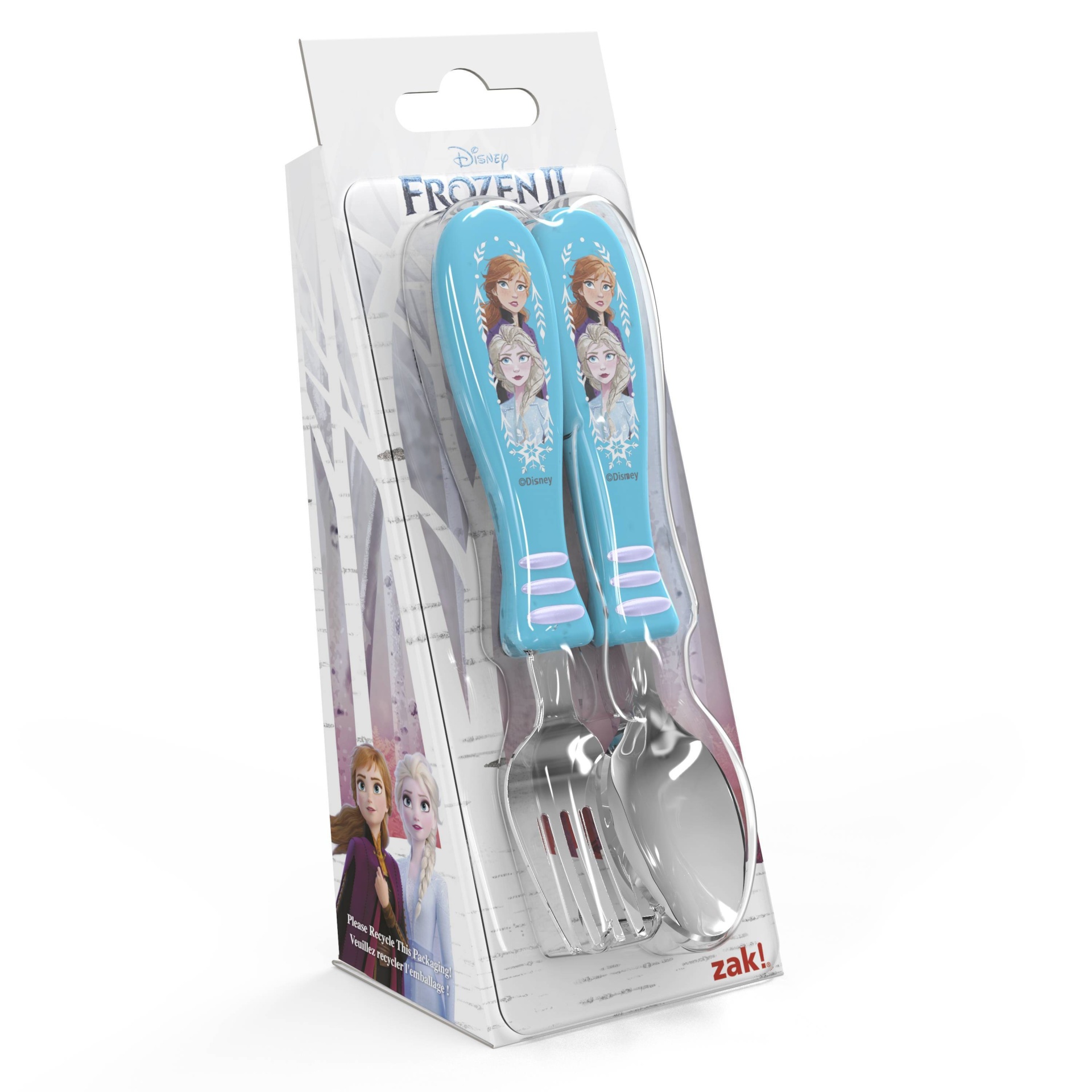 Disney Princess 2pc Stainless Steel Flatware Set - Zak Designs