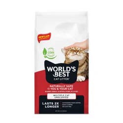 World's Best Cat Litter- Multiple Cat Formula - 15lbs