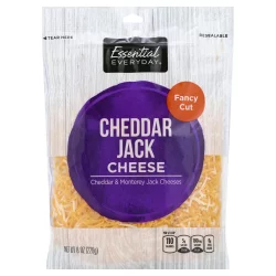Essential Everyday Fancy Shredded Cheddar Jack Cheese