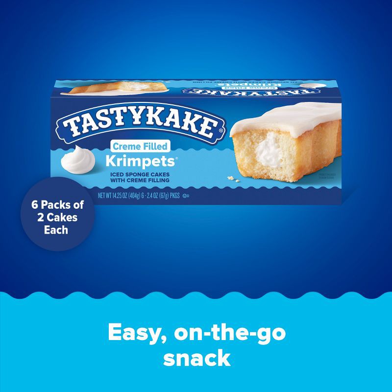 slide 5 of 12, Tastykake Cream Filled Kripets - 14.25oz, 14.25 oz