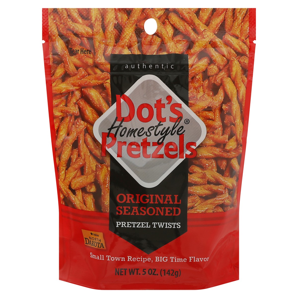 slide 1 of 9, Dot's Homestyle Pretzels Original Seasoned Pretzel Twists 5 oz, 5 oz