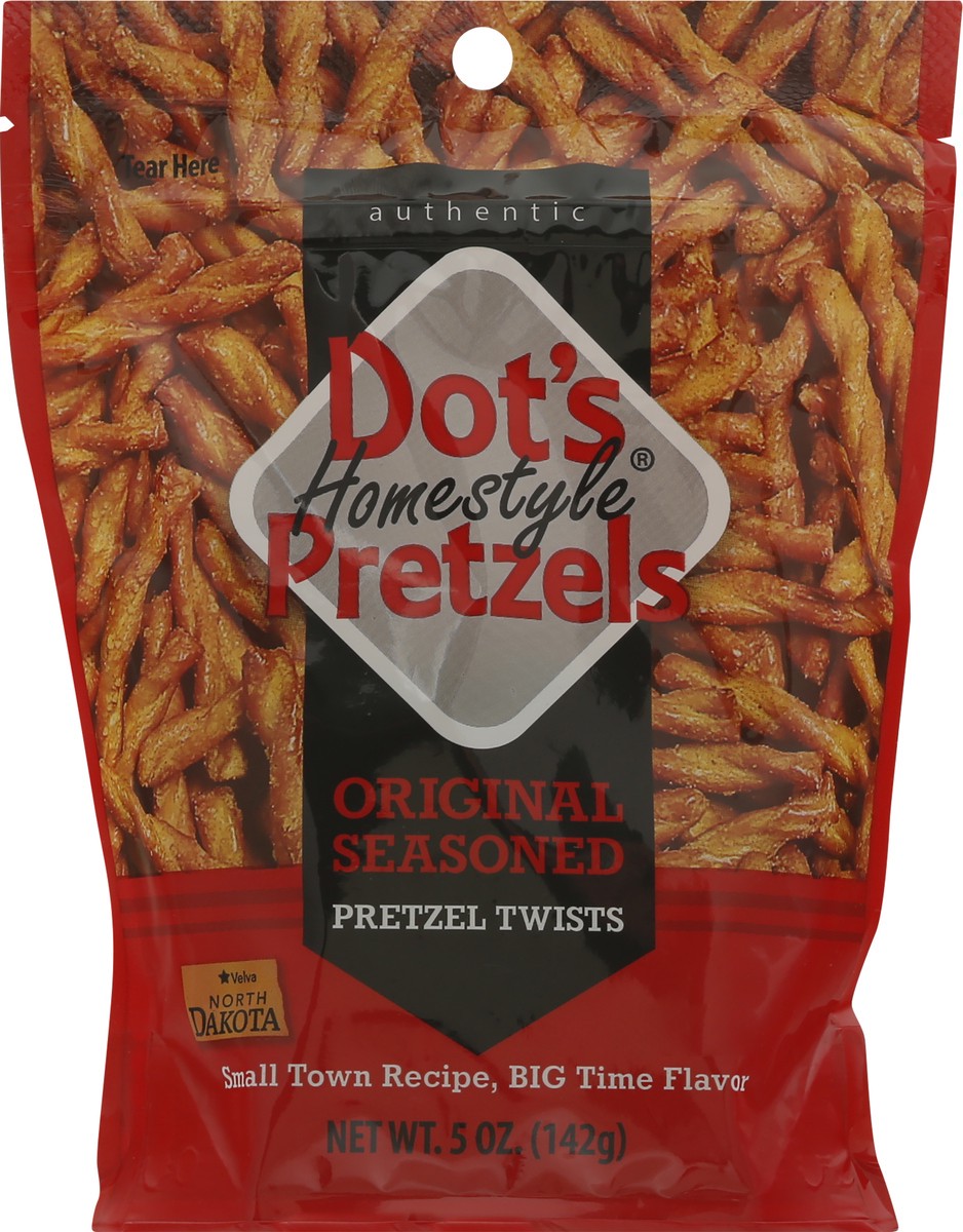 slide 6 of 9, Dot's Homestyle Pretzels Original Seasoned Pretzel Twists 5 oz, 5 oz