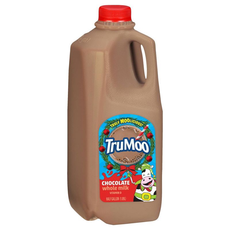 slide 4 of 9, TruMoo Whole Chocolate Milk - 0.5gal, 1/2 gal