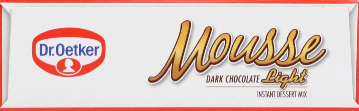 slide 4 of 4, Dr. Oetker Dark Chocolate Mousse, 2 oz