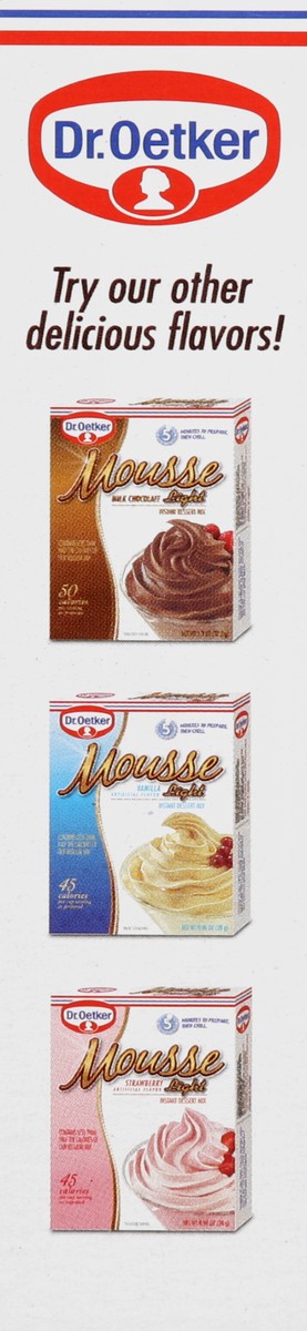 slide 3 of 4, Dr. Oetker Dark Chocolate Mousse, 2 oz