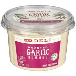 H-E-B Roasted Garlic Hummus