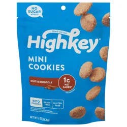 HighKey Mini Snickerdoodle Cookies 2 oz