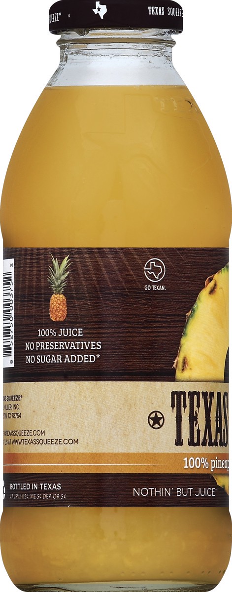 slide 3 of 4, Texas Squeeze 100% Pineapple Juice - 16 oz, 16 oz