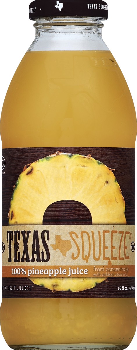 slide 4 of 4, Texas Squeeze 100% Pineapple Juice - 16 oz, 16 oz