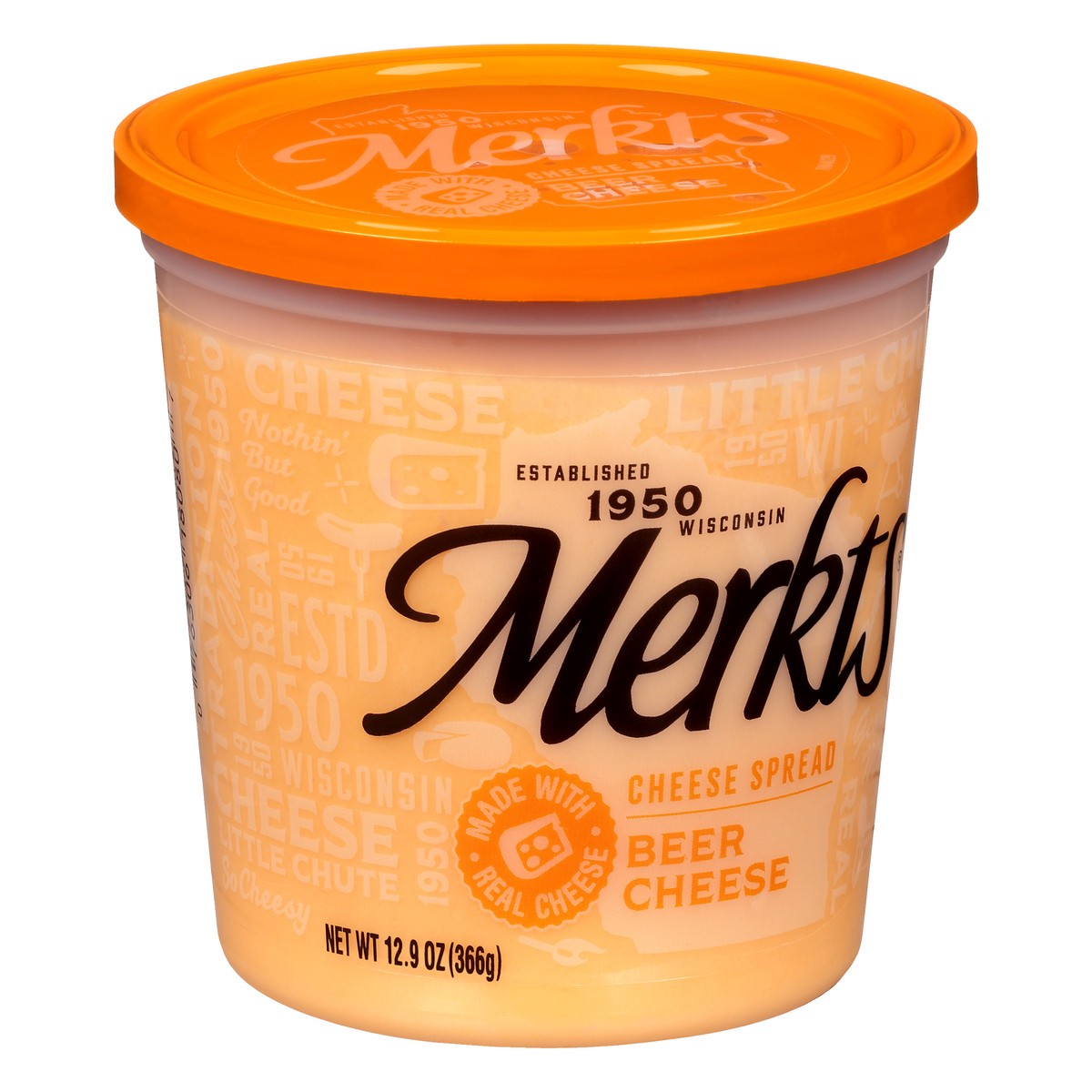 slide 5 of 10, MERKTS Spreadable Cheese, 12.9 oz